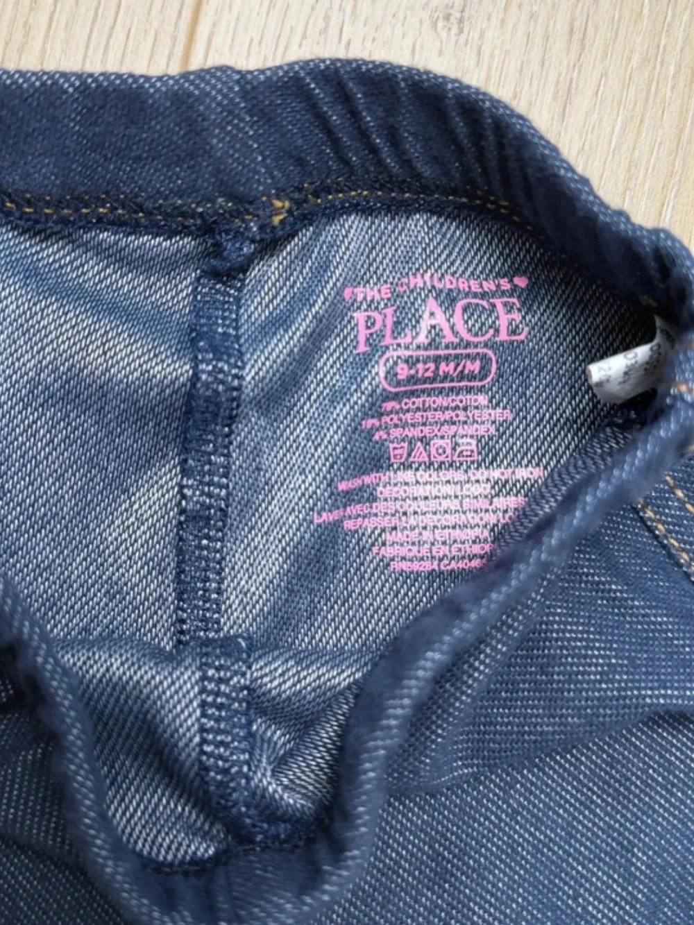 The Children's Place Navy Stretch Denim Leggings